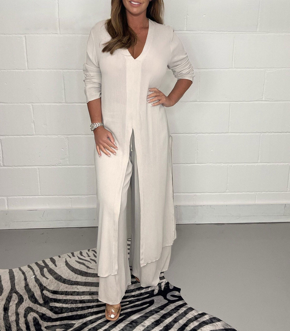 šSpring Sale ā³Two Piece Casual Long Top and Casual Trousersš