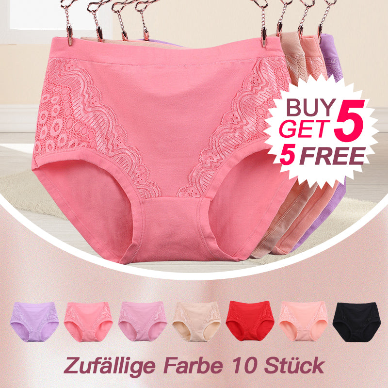 ๐ฅ2026 Plus Size Leak Proof Cotton High Waist Panties๐ (Buy 5 Get 5)