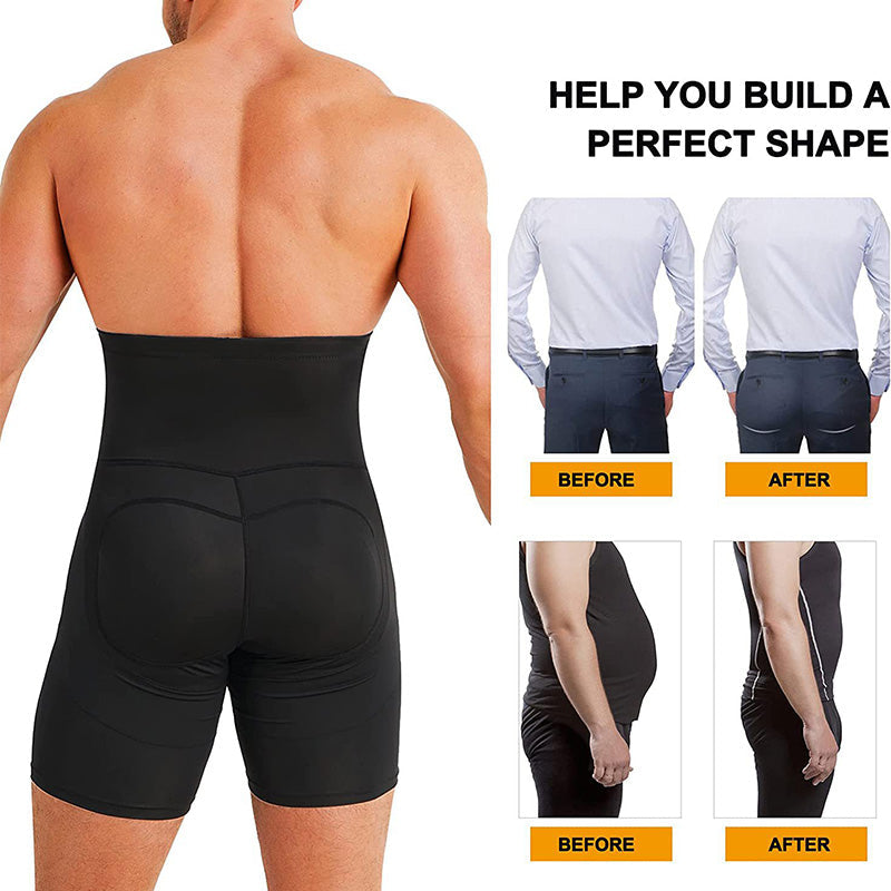 š„Men's High-Waisted Butt Lifter Shapewear