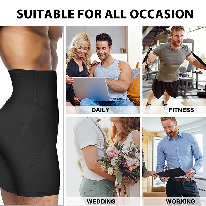 š„Men's High-Waisted Butt Lifter Shapewear