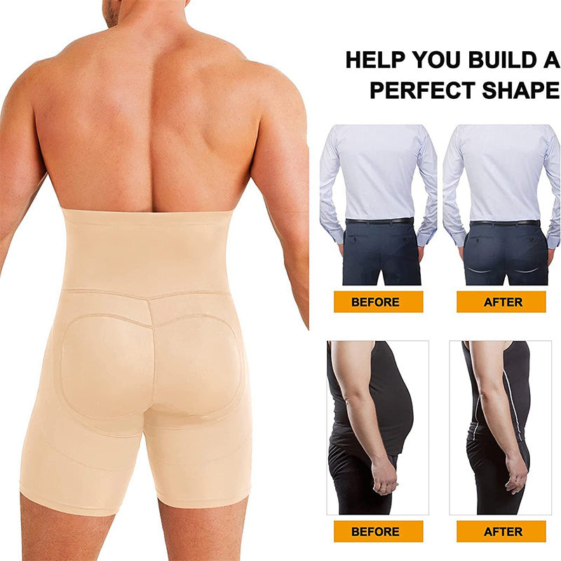 š„Men's High-Waisted Butt Lifter Shapewear