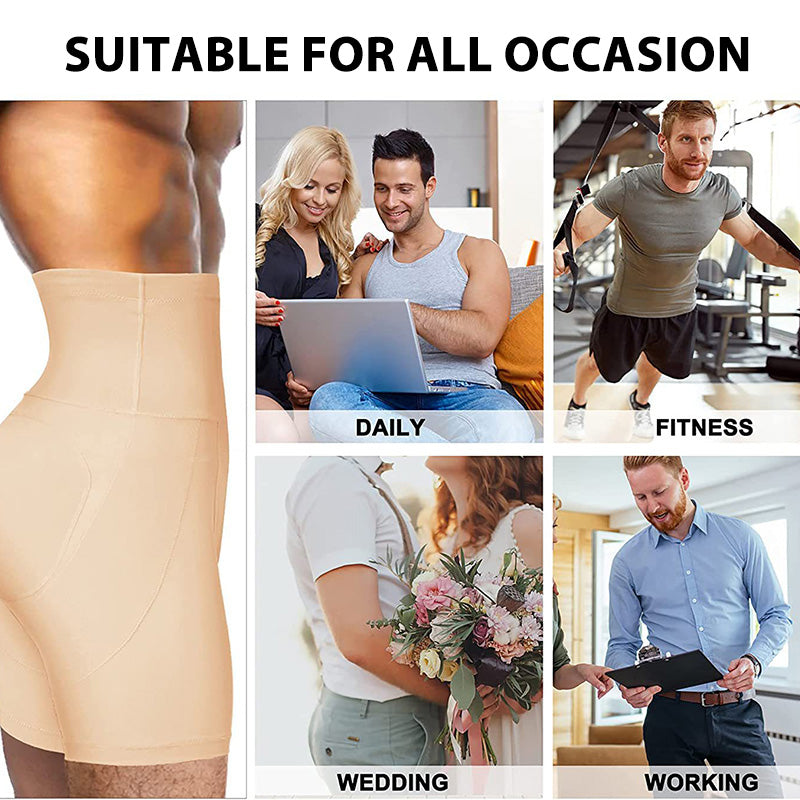 š„Men's High-Waisted Butt Lifter Shapewear