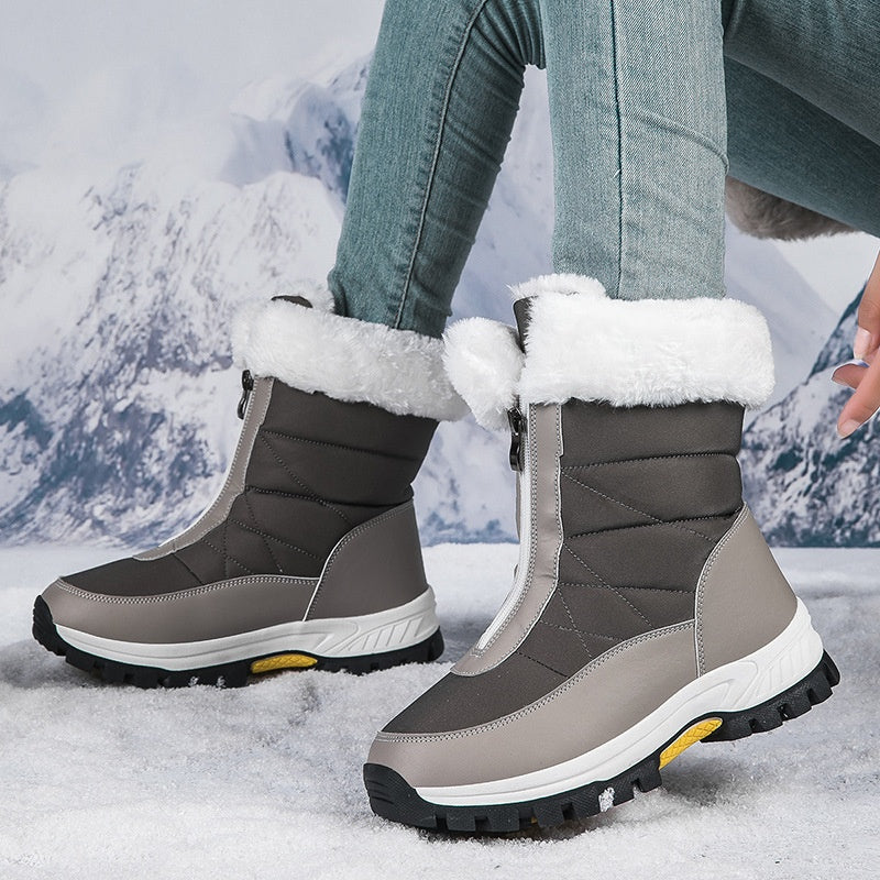 ⏳Limited-time 50% off⏰Women’s Non-Slip Warm Zipper Snow Boots👢