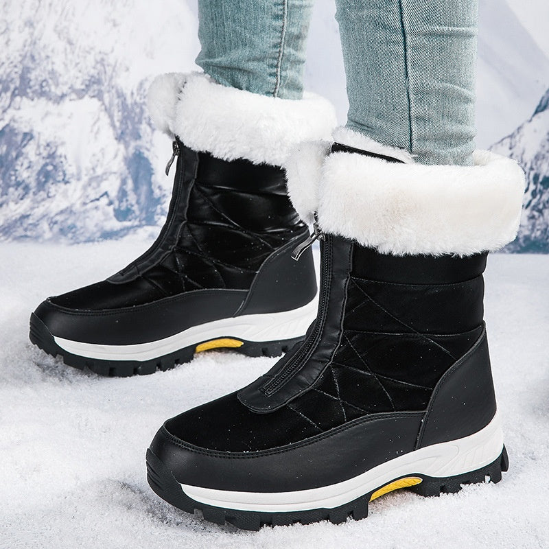 ⏳Limited-time 50% off⏰Women’s Non-Slip Warm Zipper Snow Boots👢