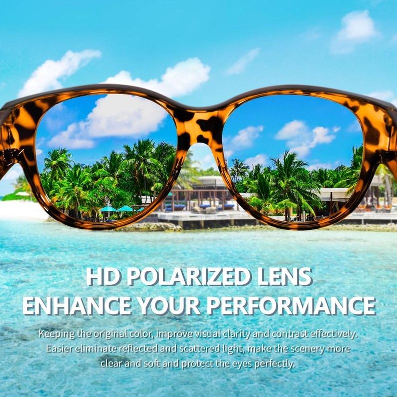 🕶️2025 New Oversized Cat Eye Sunglasses☀️Polarized UV400 Protection