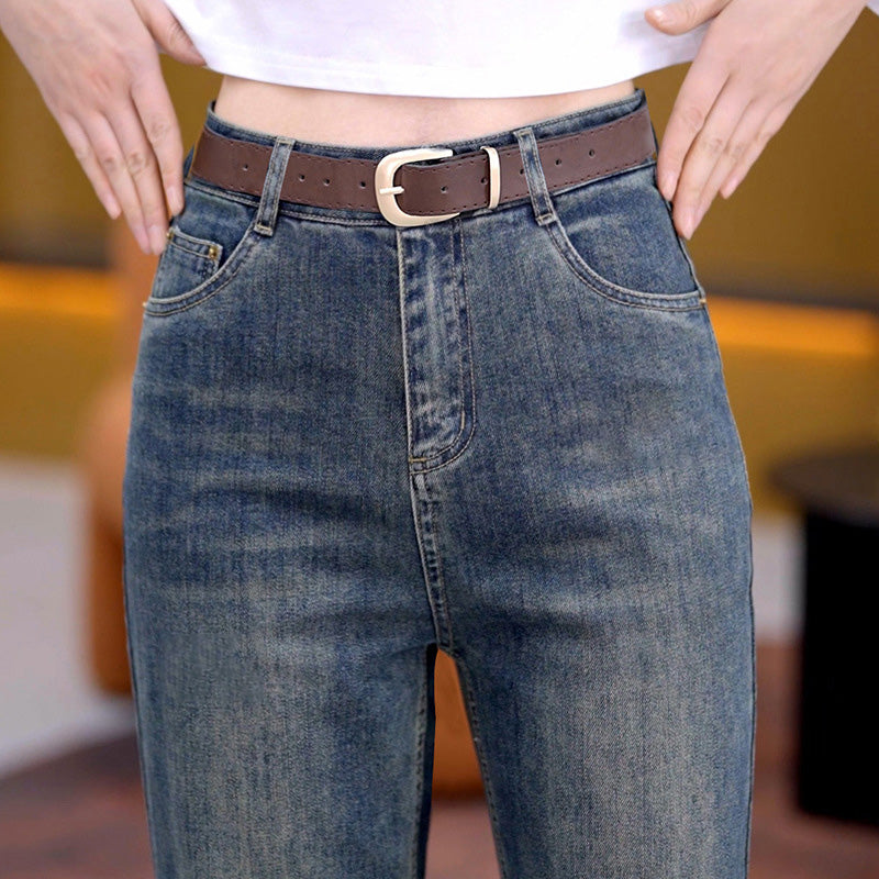 Women’s Versatile Loose Fit Straight Jeans