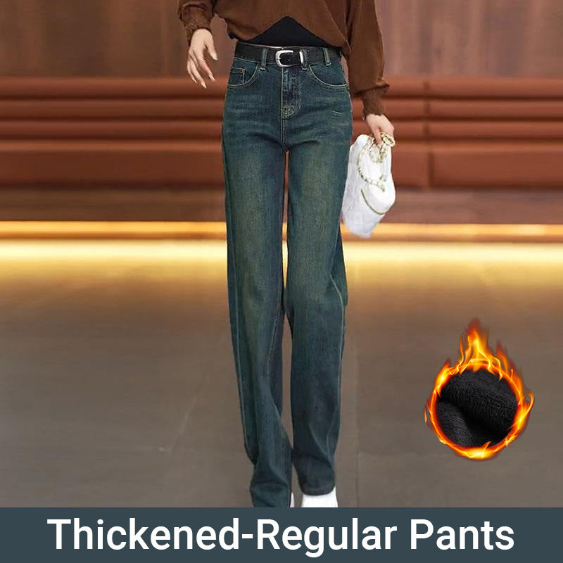 Women’s Versatile Loose Fit Straight Jeans