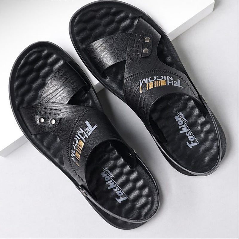 🔥 For a limited time only 🔥50% OFF Men's Slip Resistant 2-in-1 Open Toe Sandals