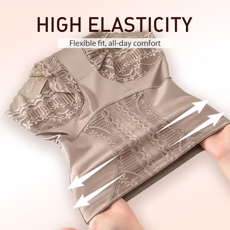 Women’s Lace High-Waisted Tummy Control Butt Lifter Briefs