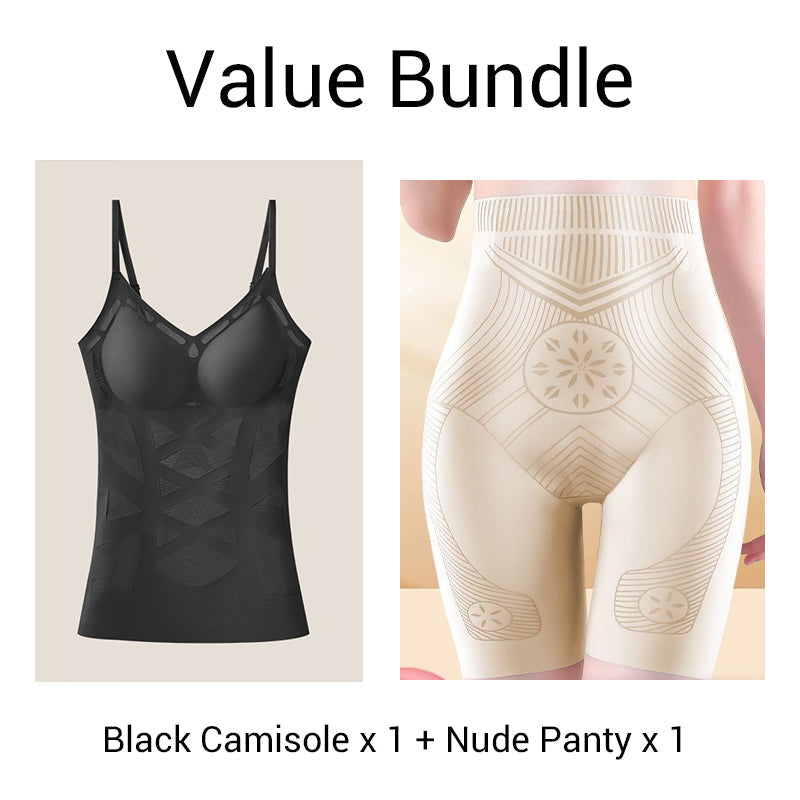 🔥New Arrivals✨Women's Seamless Shaping Camisole with Built-in Bra